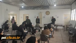 برگزاری آزمون مهارت آموزان پودمان سری یازدهم آموزگار ابتدایی و استثنایی خواهران در سالن امتحانات واحد شهید مطهری شیراز برگزار شد. 3