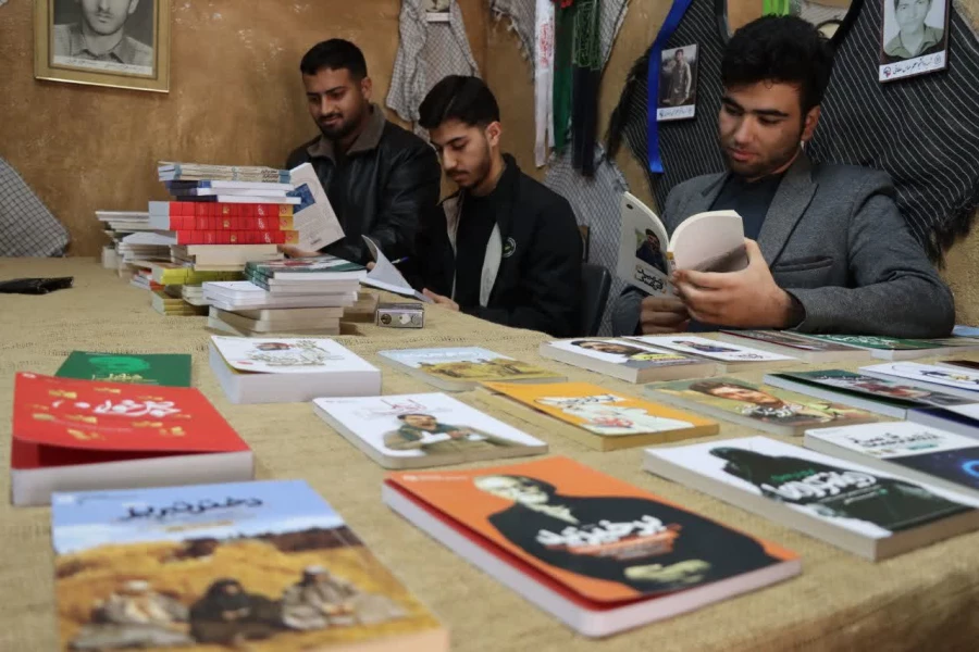 برگزاری نمایشگاه کتاب به مناسبت هفته امور تربیتی  4