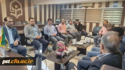 بازدید دکتر حیدری معاونت برنامه ریزی و توسعه منابع دانشگاه فرهنگیان سازمان مرکزی از مجموعه شهید مطهری شیراز 
 2