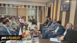 بازدید دکتر حیدری معاونت برنامه ریزی و توسعه منابع دانشگاه فرهنگیان سازمان مرکزی از مجموعه شهید مطهری شیراز 
 3