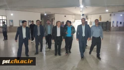 بازدید دکتر حیدری معاونت برنامه ریزی و توسعه منابع دانشگاه فرهنگیان سازمان مرکزی از مجموعه شهید مطهری شیراز 
 6