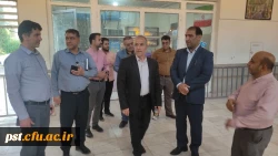 بازدید دکتر حیدری معاونت برنامه ریزی و توسعه منابع دانشگاه فرهنگیان سازمان مرکزی از مجموعه شهید مطهری شیراز 
 10