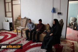 دیدار اعضای ستاد شاهد و ایثارگران مرکز شهید مطهری شیراز با خانواده محترم شهید محمد هادی  4