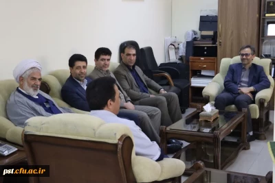 دیدار مسئولان دانشگاه فرهنگیان فارس با مدیرعامل پالایشگاه شیراز؛ بررسی راهکارهای توسعه همکاری های دوجانبه