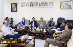 دیدار مسئولان دانشگاه فرهنگیان فارس با مدیرعامل پالایشگاه شیراز؛ بررسی راهکارهای توسعه همکاری های دوجانبه 3دیدار مسئولان دانشگاه فرهنگیان فارس با مدیرعامل پالایشگاه شیراز؛ بررسی راهکارهای توسعه همکاری های دوجانبه 4