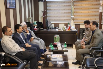 بازدید سرپرست دانشگاه فرهنگیان فارس از پروژه های در حال اجرای عمرانی و فنی مرکز شهید مطهری شیراز 