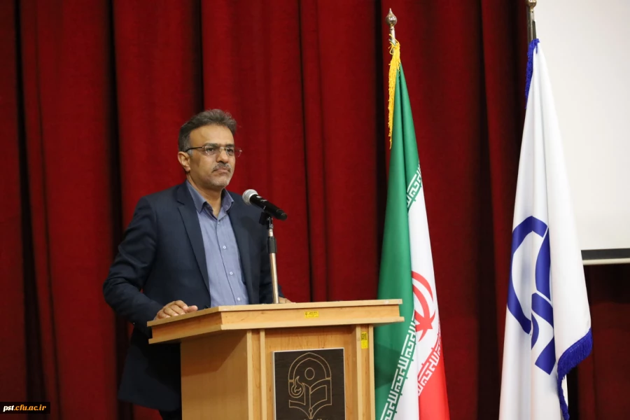 آیین افتتاحیه دوره چهار روزه توانمندسازی منابع انسانی با حضور سرگروه های آموزشی، کارشناسان، راهبران و مدیران دوره ابتدایی در دانشگاه فرهنگیان واحد شهید مطهری شیراز 2