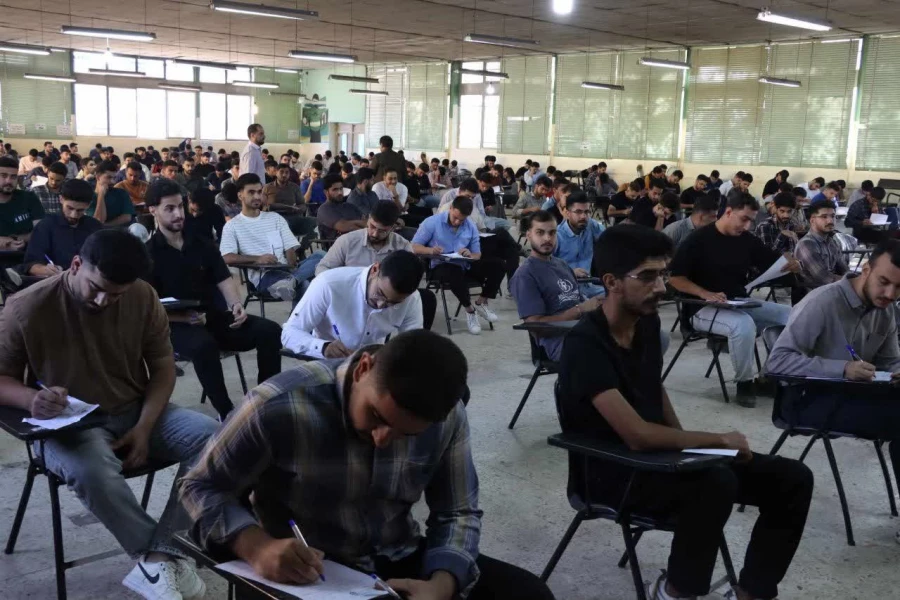 بازدید سرپرست دانشگاه فرهنگیان فارس از محل برگزاری امتحانات پایان ترم واحد شهید مطهری  7