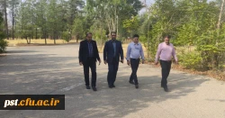 بازدید دکتر میر یونسی از واحد شهید مطهری شیراز در راستای آماده سازی برگزاری آزمون اصلح 4