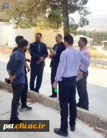 بازدید دکتر میر یونسی از واحد شهید مطهری شیراز در راستای آماده سازی برگزاری آزمون اصلح 7