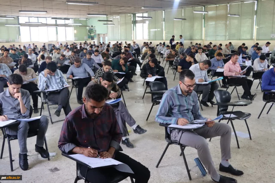 آزمون سراسری"ارزشیابی صلاحیت حرفه ی معلمی مهارت آموزان" (اصلح)  در دانشگاه فرهنگیان واحد شهید مطهری شیراز  6