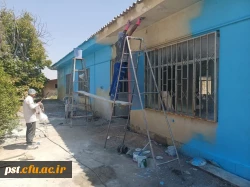 آماده سازی سراهای دانشجویی و آشپزخانه واحد شهید مطهری شیراز در آستانه سال تحصیلی جدید.
 2