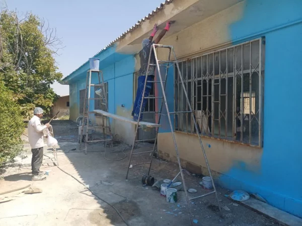 آماده سازی سراهای دانشجویی و آشپزخانه واحد شهید مطهری شیراز در آستانه سال تحصیلی جدید.
 2