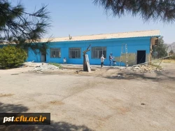 آماده سازی سراهای دانشجویی و آشپزخانه واحد شهید مطهری شیراز در آستانه سال تحصیلی جدید.
 3