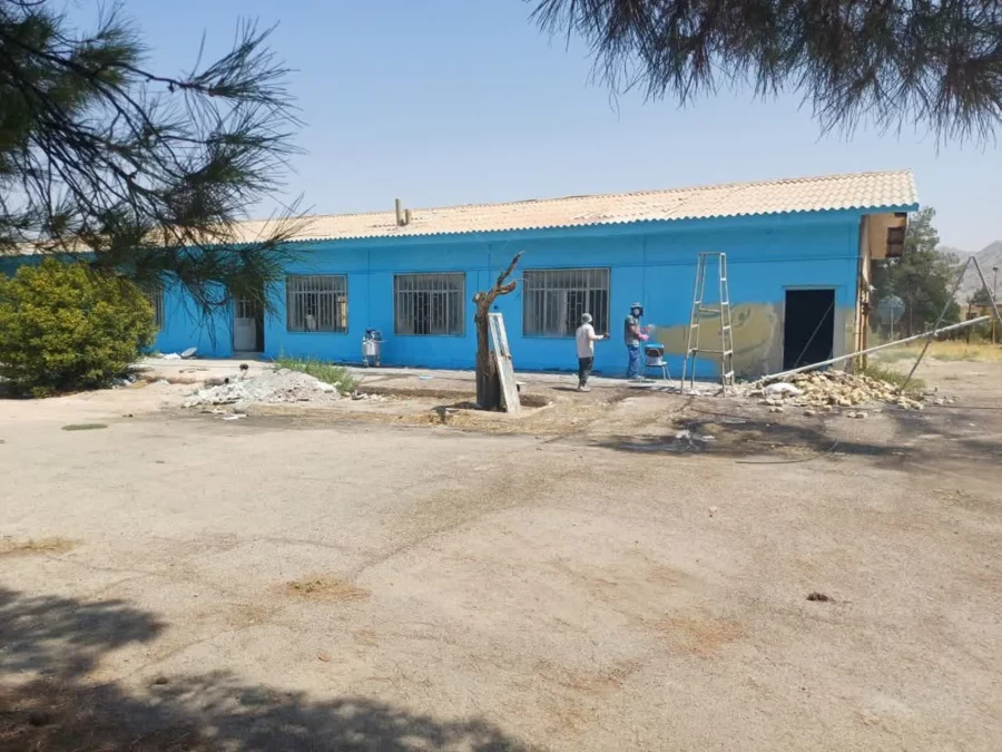 آماده سازی سراهای دانشجویی و آشپزخانه واحد شهید مطهری شیراز در آستانه سال تحصیلی جدید.
 3