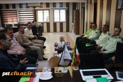 امنیت، آگاهی و مشارکت اجتماعی؛ فرماندهی انتظامی زرقان مهمان دانشگاه فرهنگیان شیراز در هفته ناجا 5