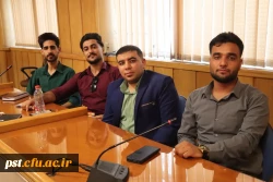 برگزاری نشست هم اندیشی سرپرست و برخی مسوولان دانشگاه فرهنگیان فارس با دبیران و اعضای شورای صنفی و رفاهی؛ تأکید بر ارتقاء سطح رفاهی و پیگیری مطالبات دانشجومعلمان 8