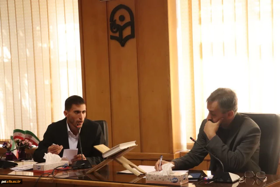 برگزاری نشست هم اندیشی سرپرست و برخی مسوولان دانشگاه فرهنگیان فارس با دبیران و اعضای شورای صنفی و رفاهی؛ تأکید بر ارتقاء سطح رفاهی و پیگیری مطالبات دانشجومعلمان 10