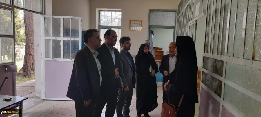 بازدید سرپرست دانشکده علوم تربیتی دانشگاه فرهنگیان فارس از واحد شهید مطهری شیراز 10