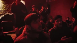 تشیع و تکریم شهید گمنام همزمان با مراسم ایام فاطمیه در واحد دانشگاهی شهید مطهری شیراز